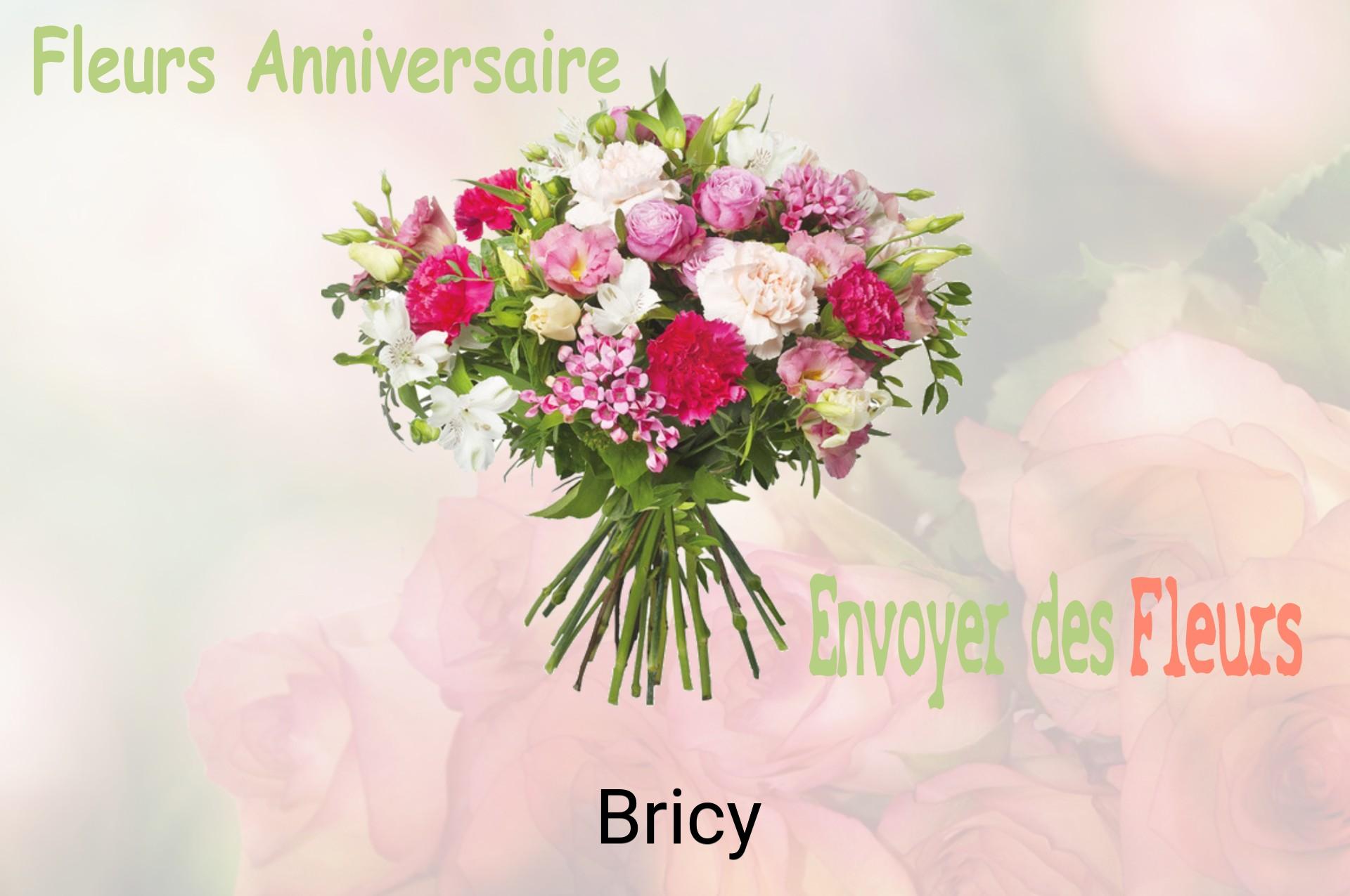 Bouquet de fleurs d’anniversaire livré à Bricy