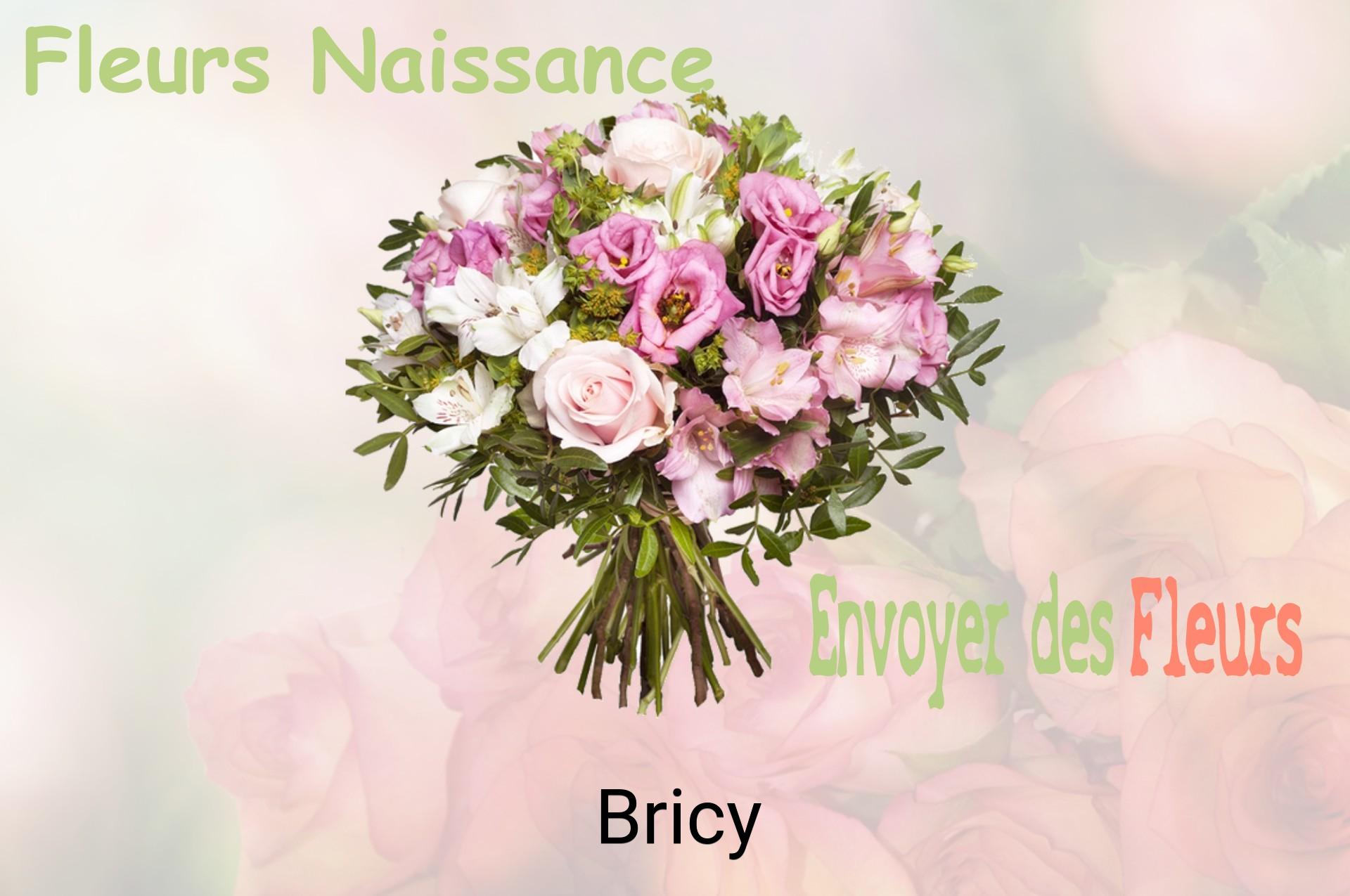 Bouquet de fleurs de naissance livré à Bricy